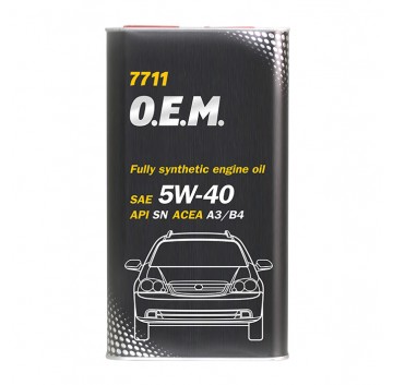 7711 O.E.M. for DAEWOO GM SAE 5W-40 API SN/CF